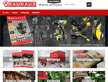 Tablet Screenshot of bauhaus.is