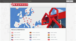Desktop Screenshot of bauhaus.eu